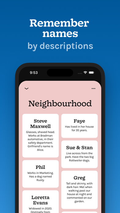 NameRoll – Name reminder Screenshot