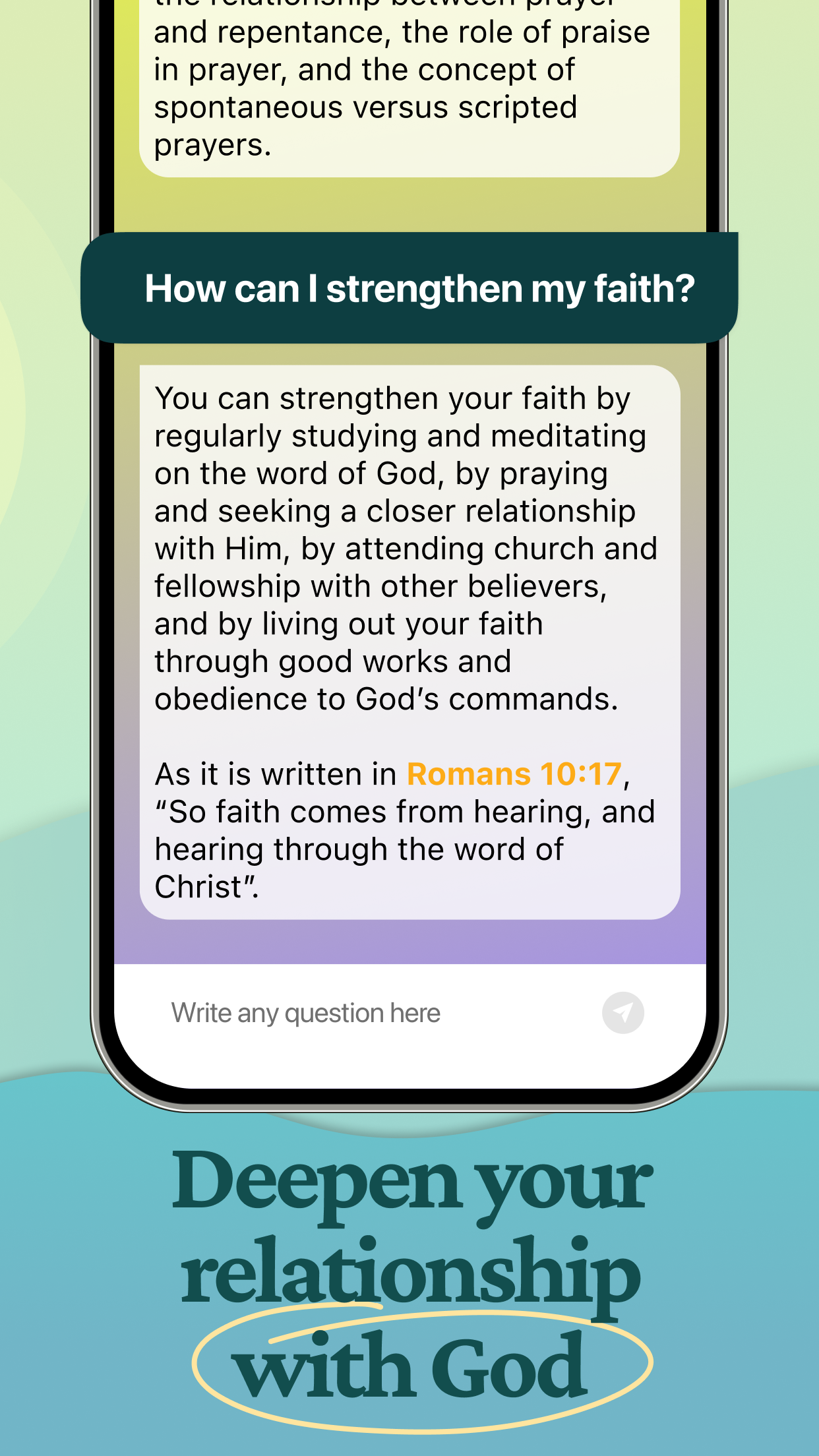 Bible Chat: Daily Devotional screenshot 3