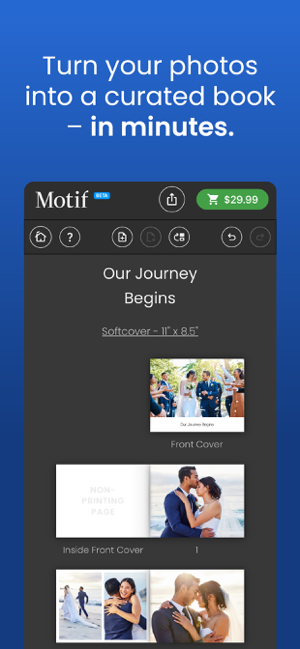 Motif: Print your memories Screenshot