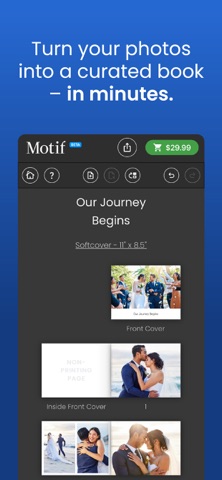 Motif: Print your memories screenshot