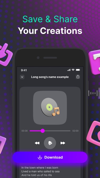 AI music maker: song generator