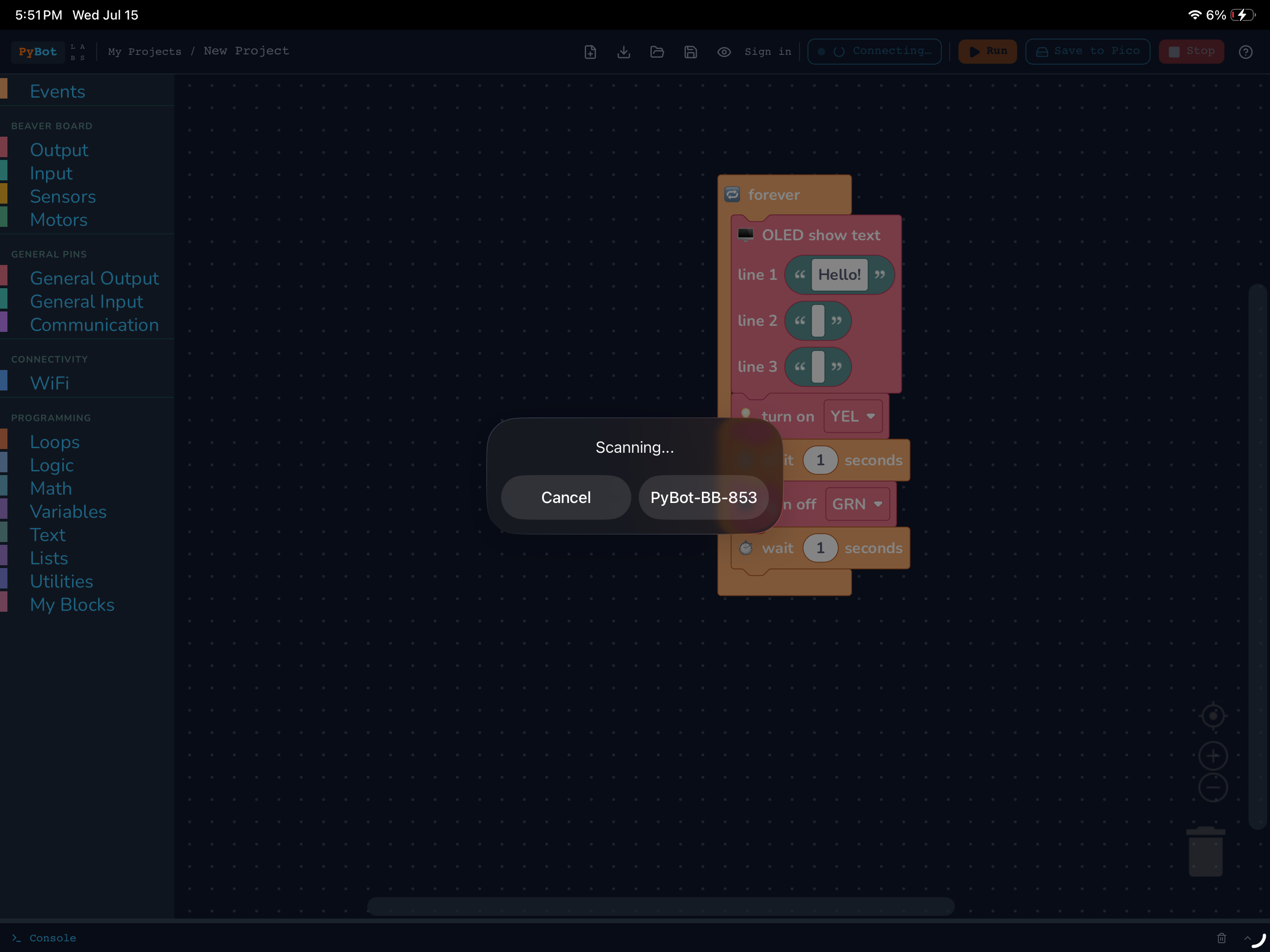 Pybot Labs screenshot 3