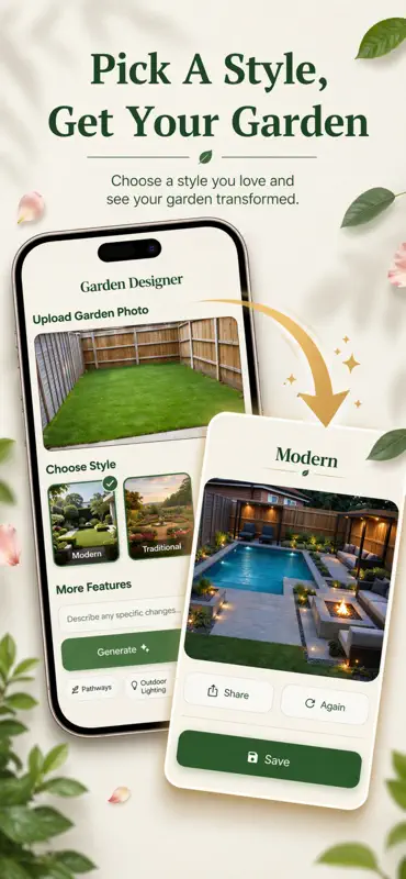 FlorAI: Design de Jardim IA screenshot 3 of 5