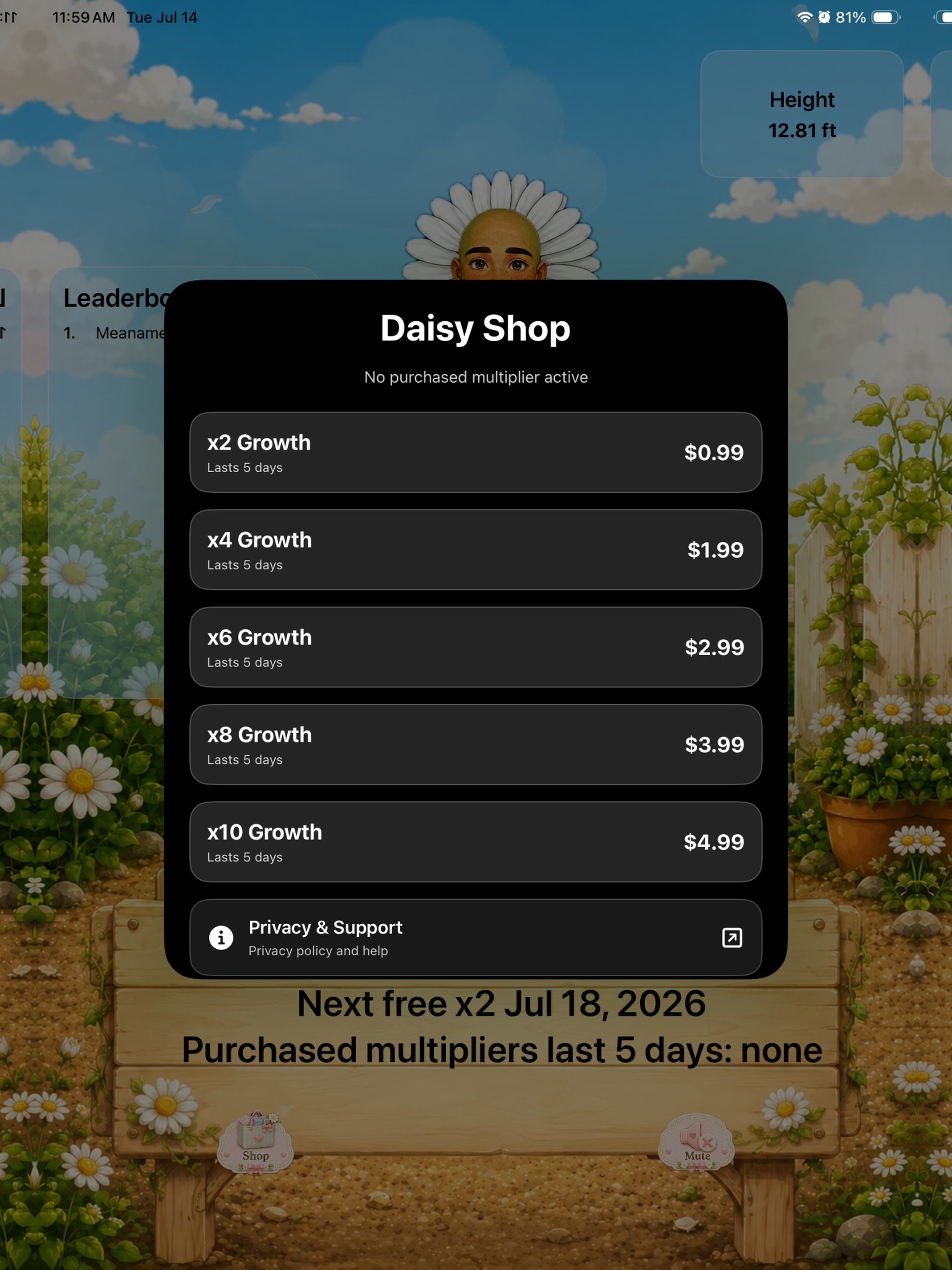 Tall Daisy screenshot 3