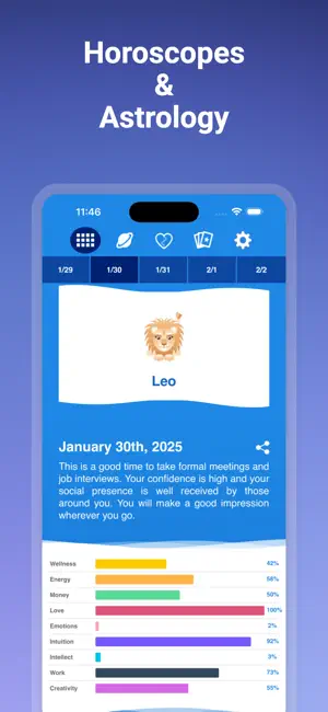 Horoscopes screenshot 1