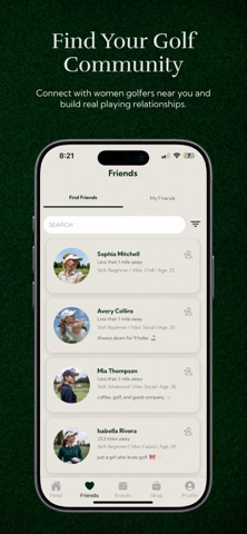 Fore Her Golf Society Screenshot 4 of 5