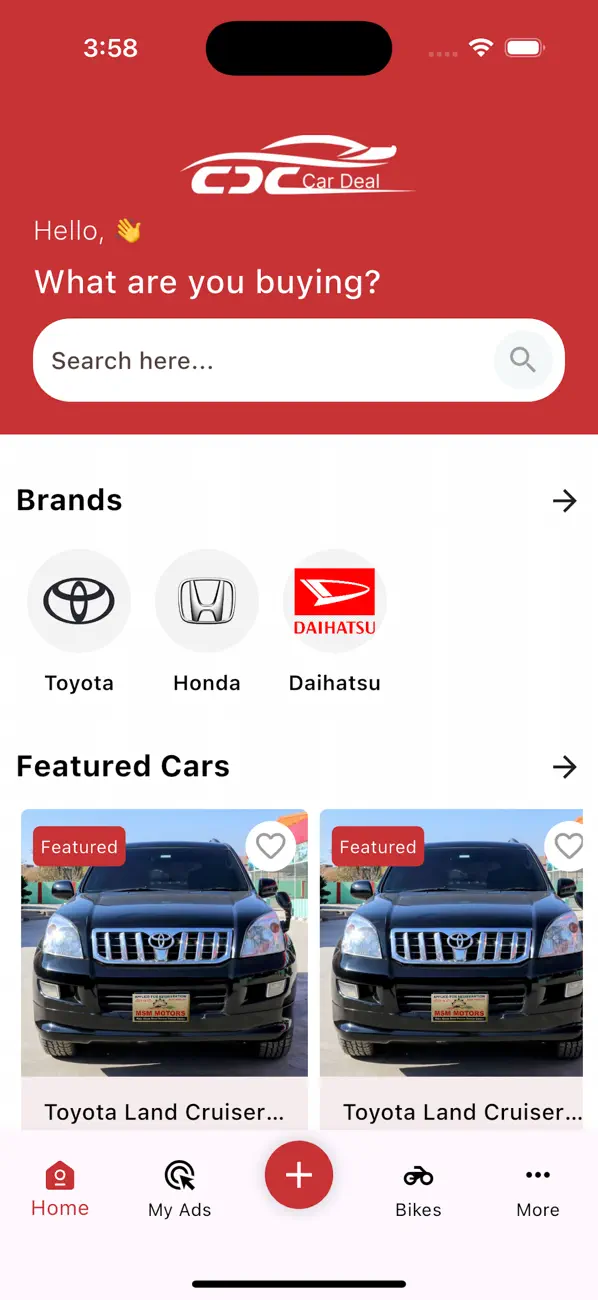Screenshot #1 pour Car Deal Center