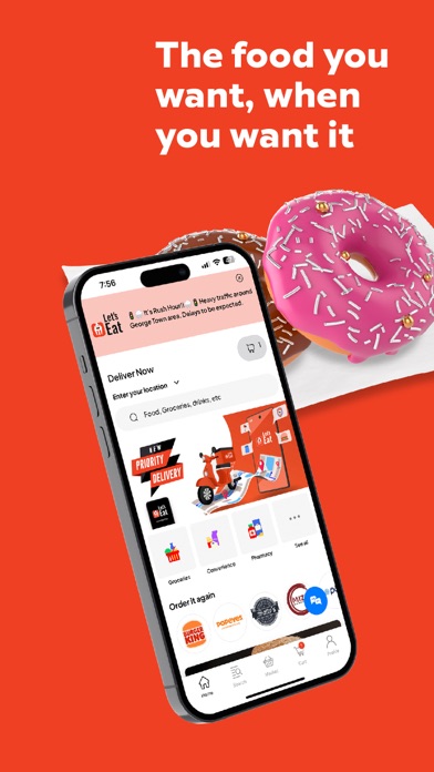 Let’s Eat Cayman Food Delivery Screenshot