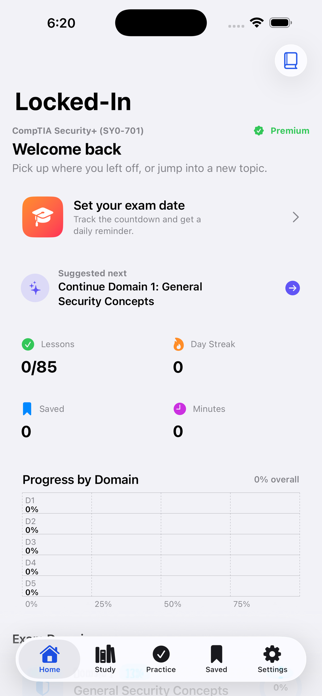 Locked In: Prep for Security+ Screenshot 1 of 8