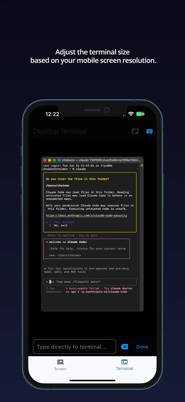 #2. Mobile Code Remote Desktop (iOS) 来自: won choi