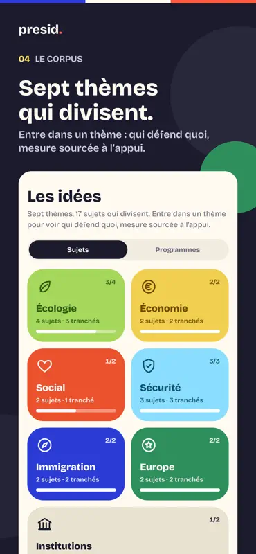 presid — présidentielle 2027 screenshot 4 of 5