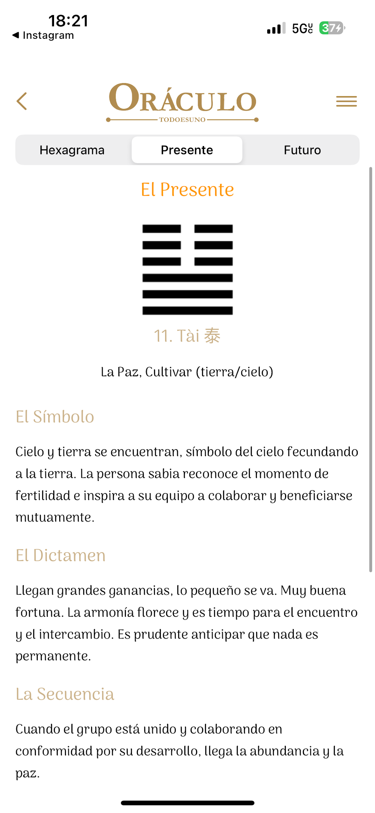 IChing-El Oráculo Emprendedor screenshot 6