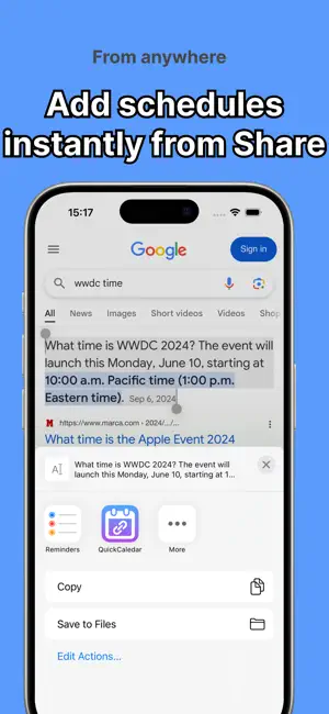 QuickEventAdd screenshot 3