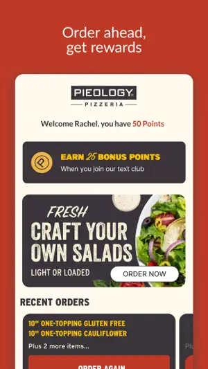 Pieology Pie Life Rewards screenshot 2