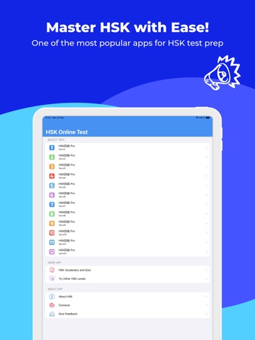 HSK-4 online test Pro iPad screenshot