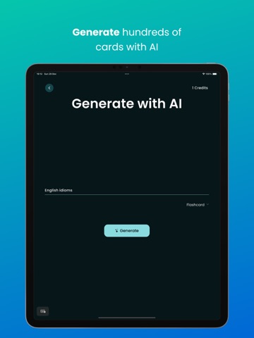 Flippables Flashcards iPad screenshot