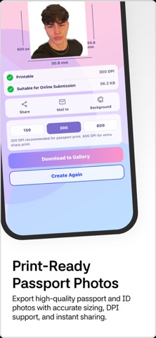 InstaID – Passport Photo Maker screenshot