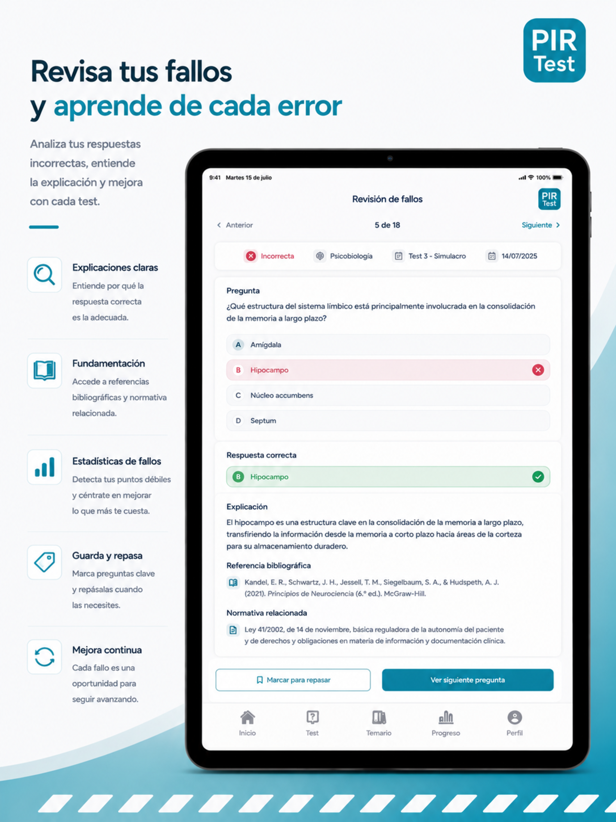 Examen MIR Test screenshot 9
