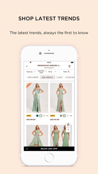 JJ's House:Bridesmaid Dresses Screenshot
