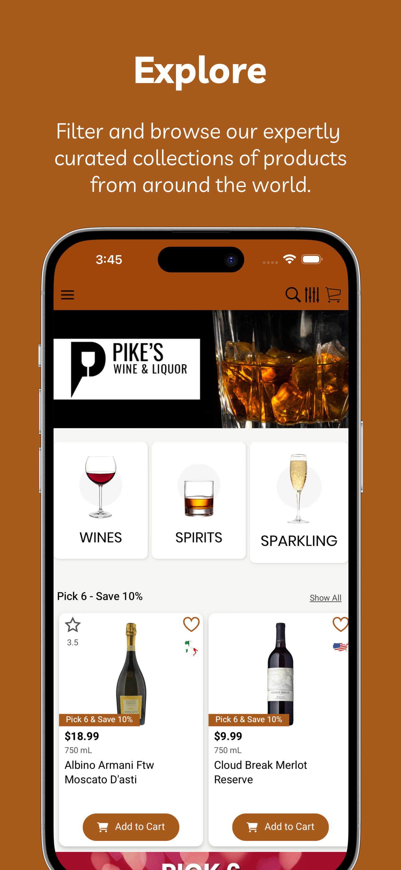 Pike's Wine & Liquor screenshot 1
