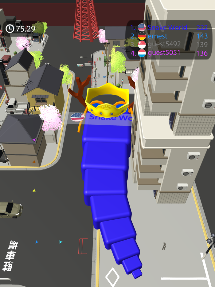 Snake World io - Eat The City