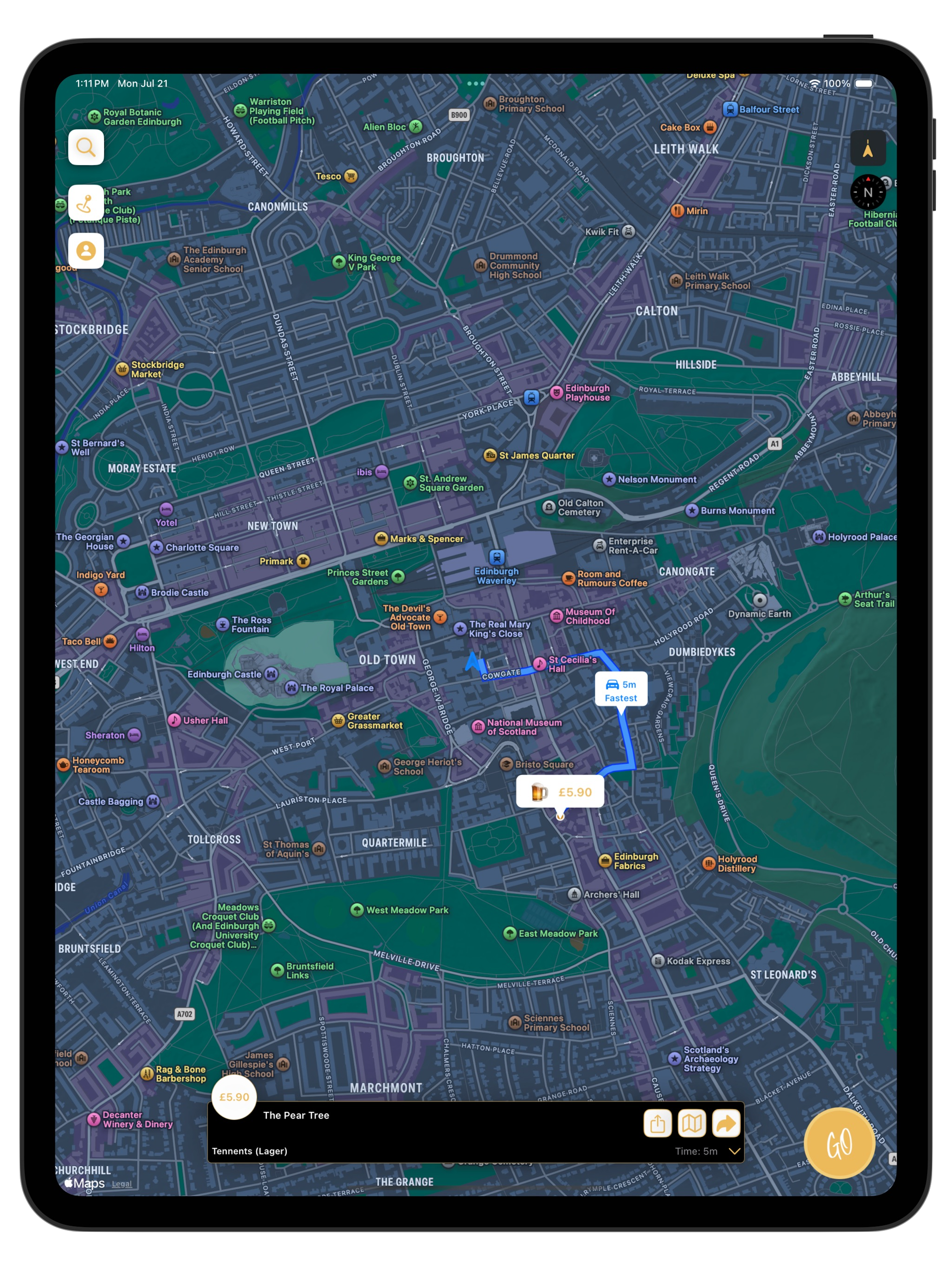 Tap Map App screenshot 10