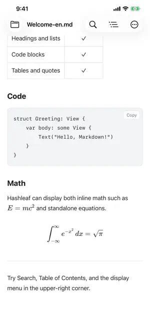 Hashleaf screenshot 2