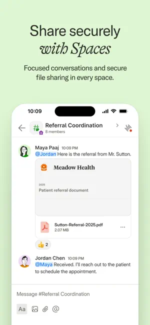 Spaces - Secure Communication screenshot 4