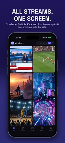 ViewGrid - Multi Stream Viewer Screenshot 1 of 5
