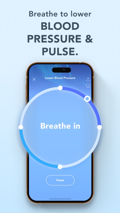 BreathNow - blood pressure app screenshot-0