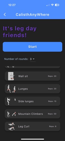 CalisthAnyWhere Screenshot 4 of 5