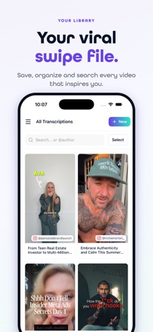 GetTranscribe Video to Text iPhone screenshot