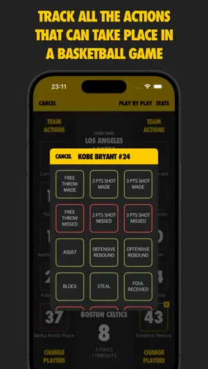 inGameStats Hoops screenshot 2
