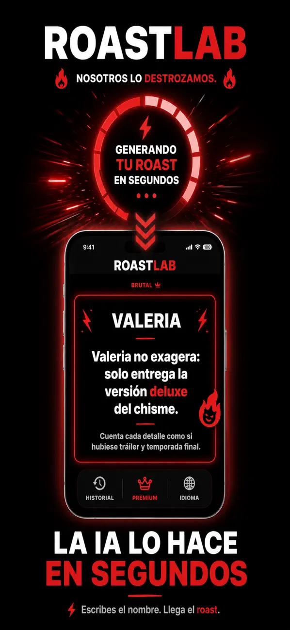 Screenshot #2 pour RoastLab: Bromas con IA