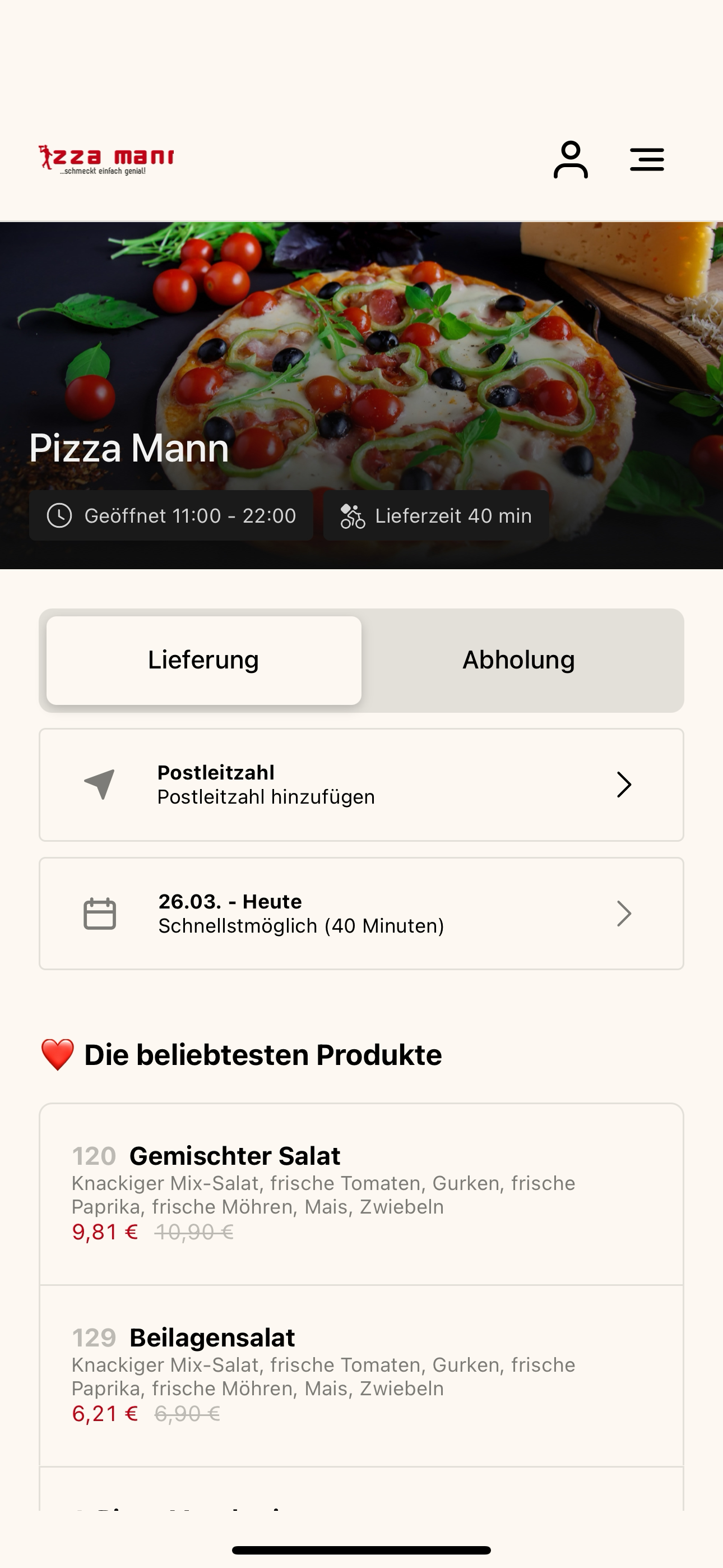 Pizza Mann Weil am Rhein