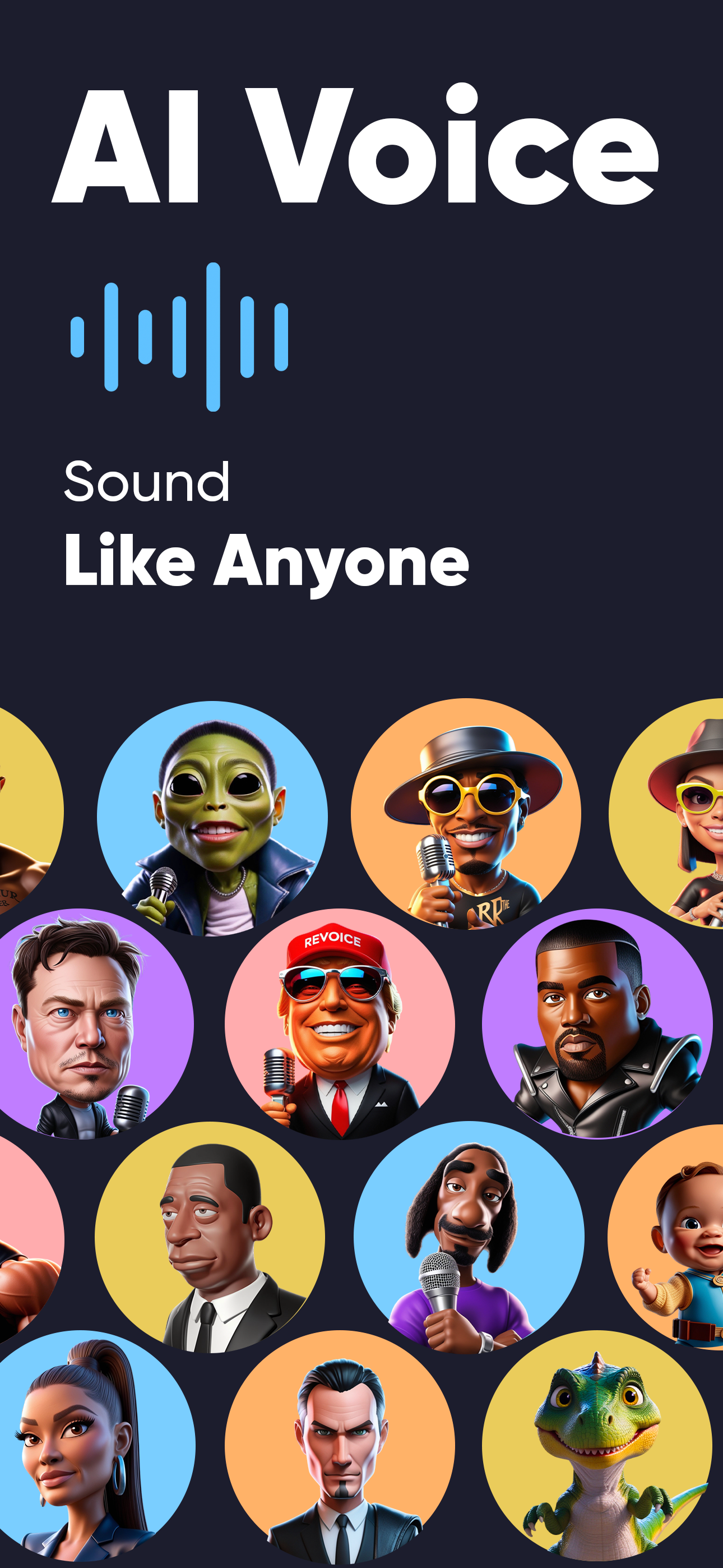 Revoice AI - Celebs Voice