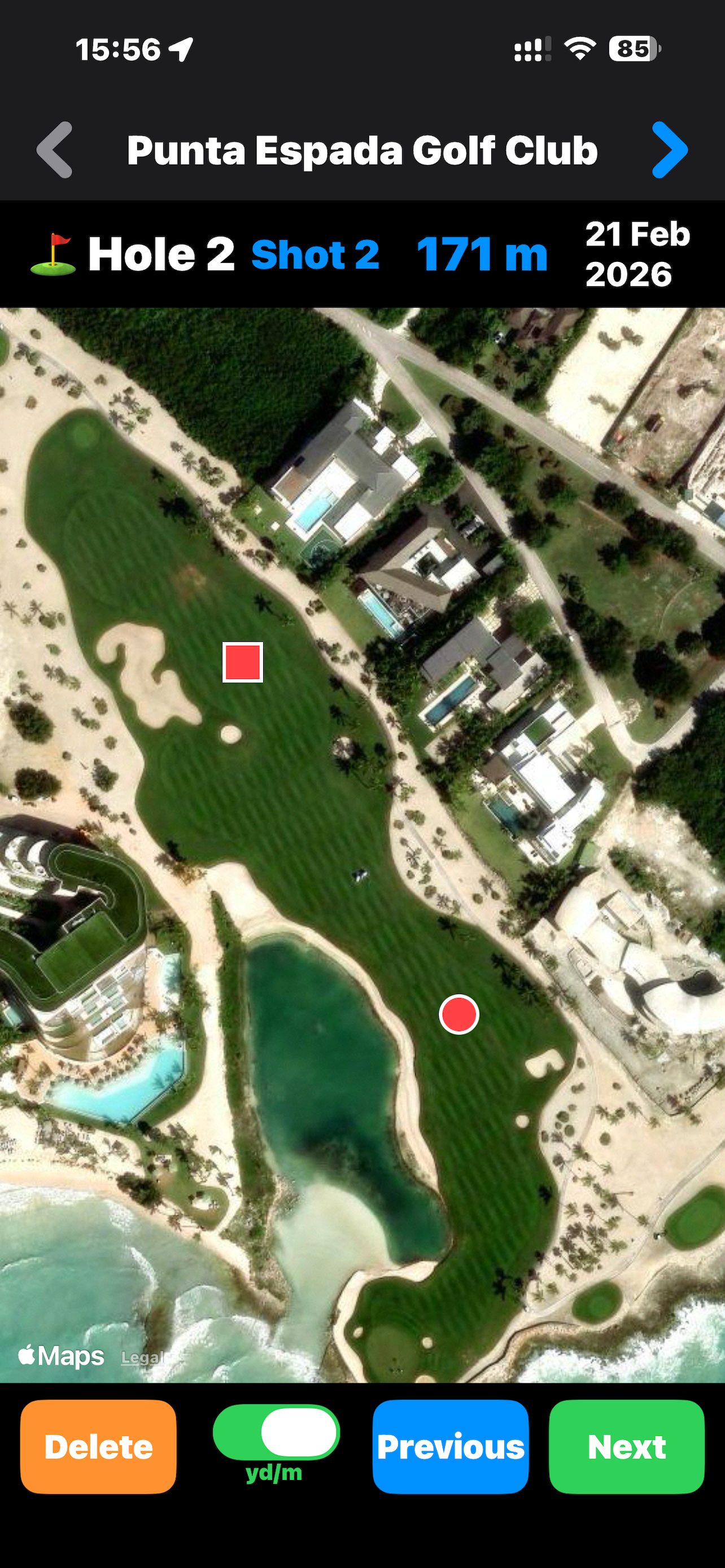 GolfTracer watch screenshot 7