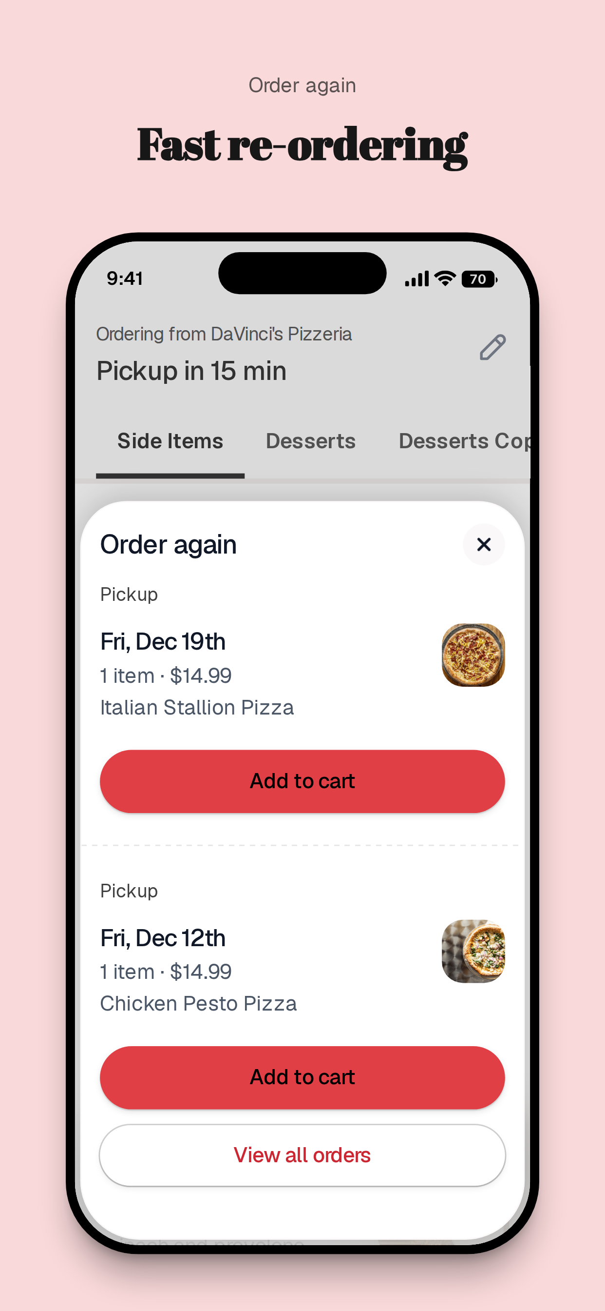 DaVinci's Pizzeria To Go screenshot 4