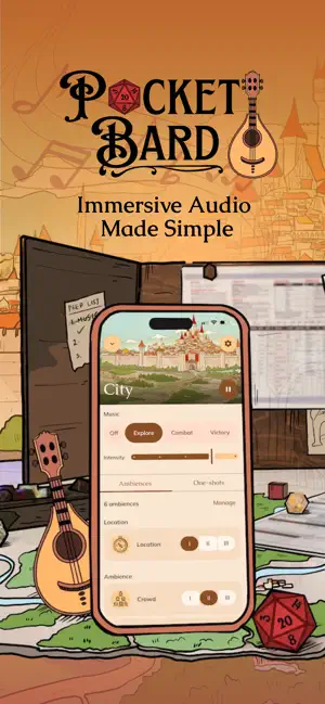 Pocket Bard iPhone screenshot 1