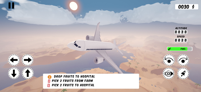 Paper Sim Flying Plane Games