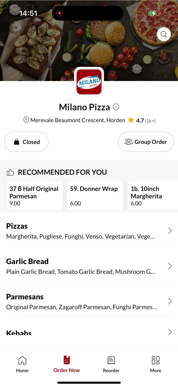 Screenshot #2 pour Milano Pizza,