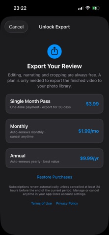 Video Reviewer - Narrate Clips screenshot