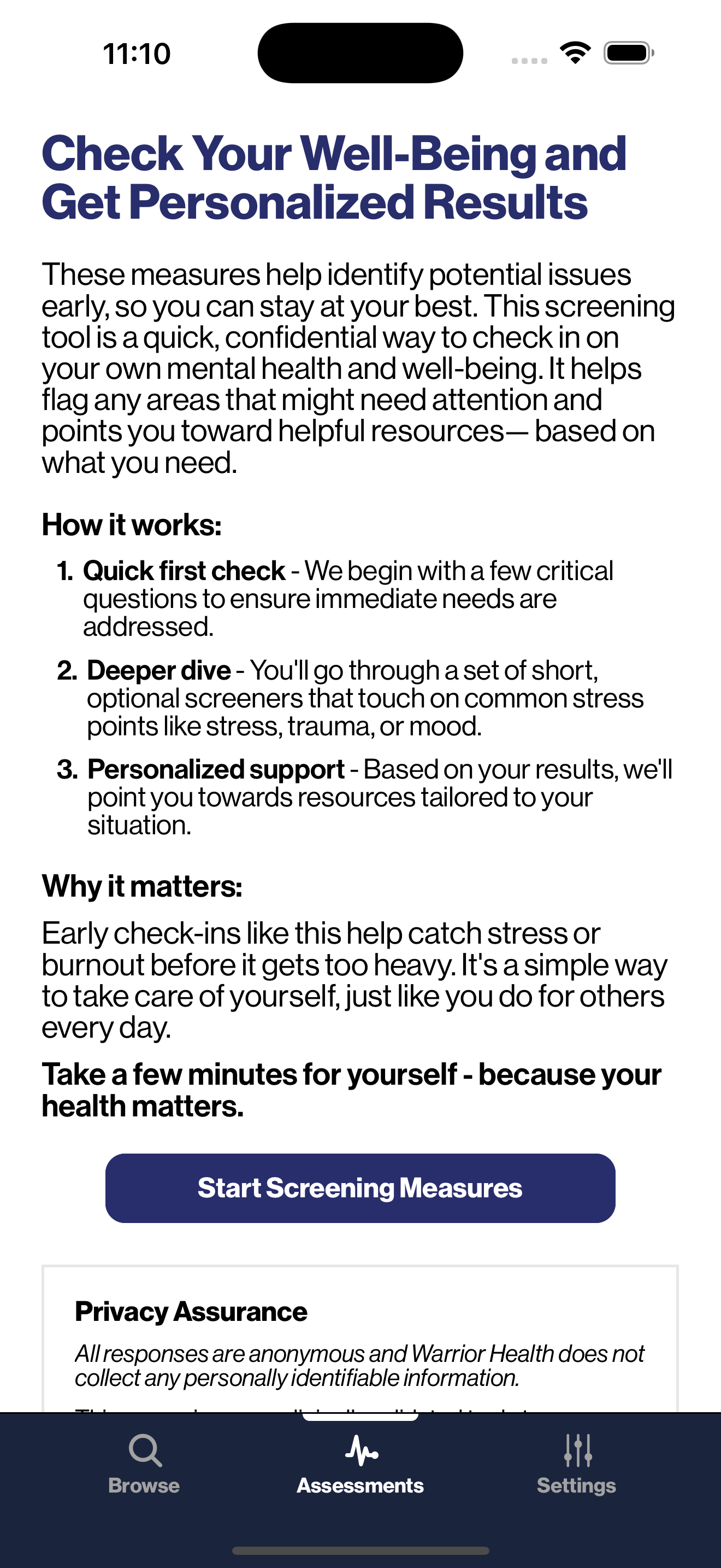 Warrior Health