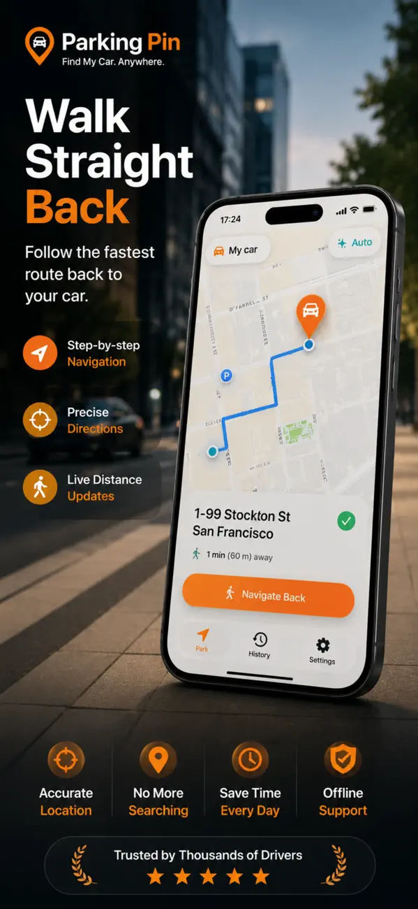 Parking Pin - Find My Car screenshot