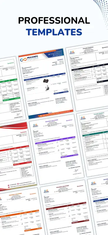 Estimate & Invoice - Maker screenshot 2 of 10
