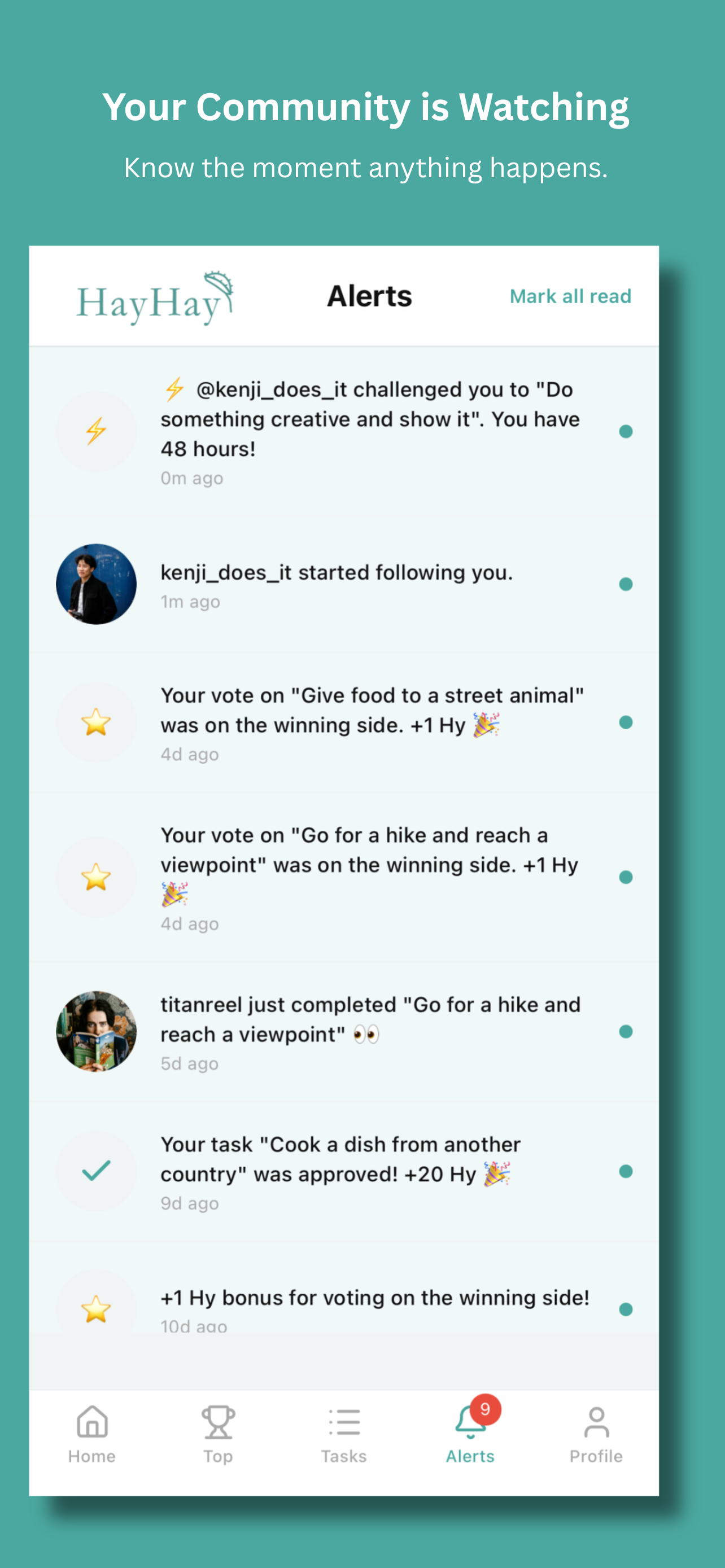 HayHay | Social Challenges screenshot 8