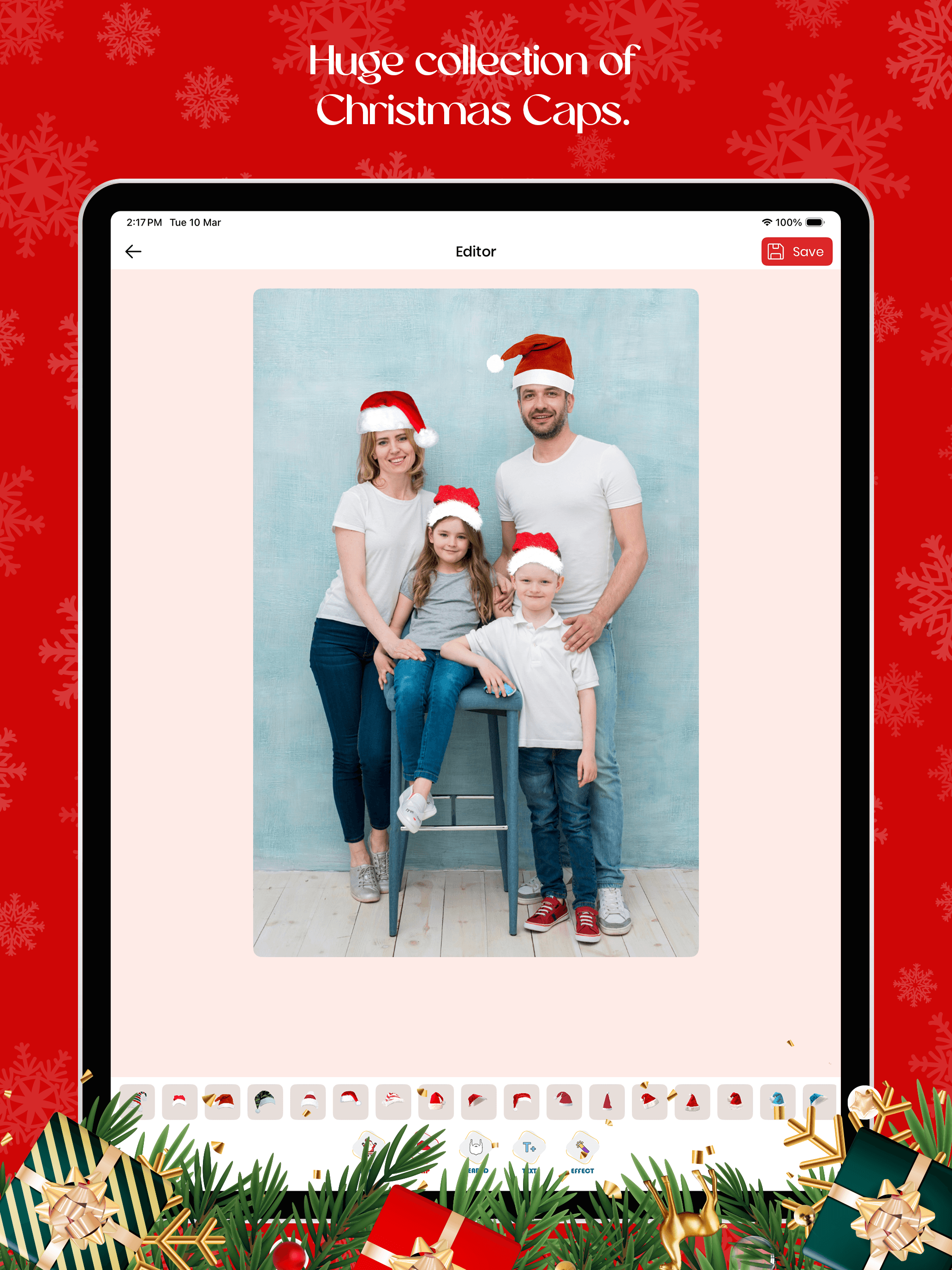 Add Santa to your photo screenshot 8