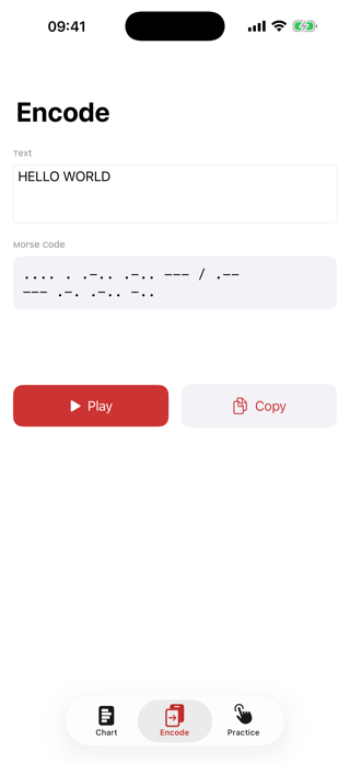 Morse Code: Learn, Encode, Tap Screenshot 2 of 3