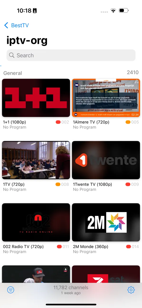 #1. BestTV - Live Stream Player (iOS) 由: 文亮 马