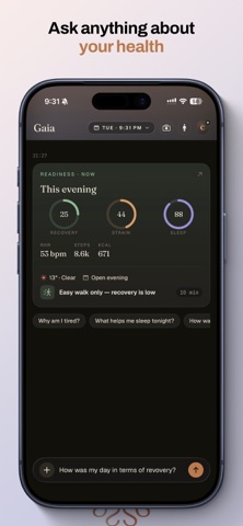 Gaia - Body Intelligence Screenshot 2 of 3